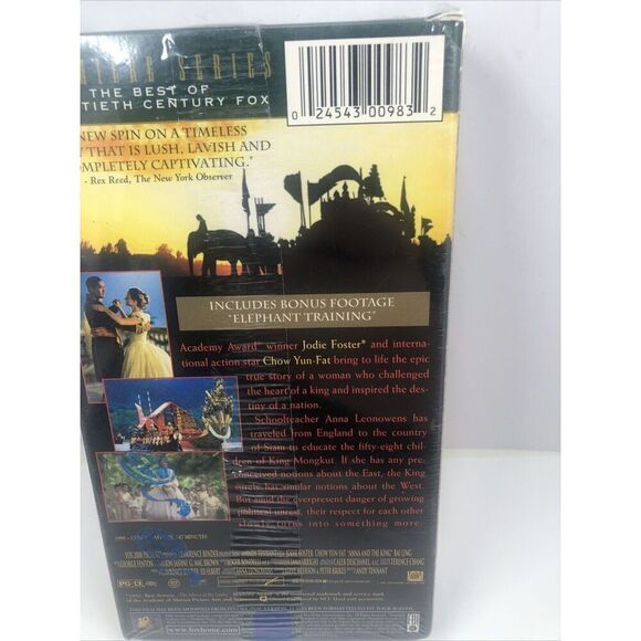 Anna and the King (VHS, 2000, Premiere Series) SEALED, JODIE FOSTER - Picture 6 of 12